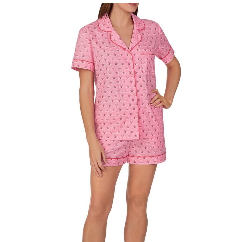 New PJ Couture Short Sleeve and Shorts  pajamas Set